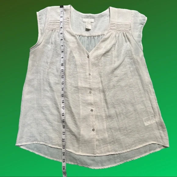 H&M Conscious Collection Button Down Top - Picture 7 of 11